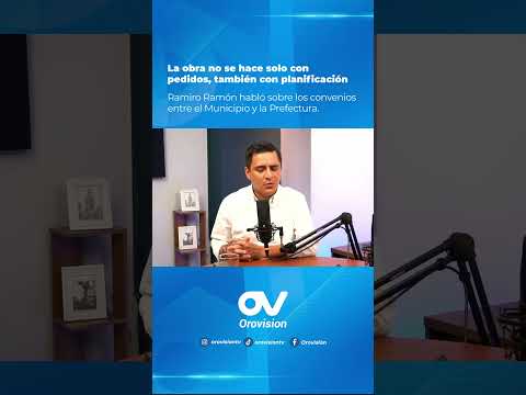 Ramiro Ramón explicó que obras viales en El Guabo se desarrollaron en convenio Municipio-Prefectura.
