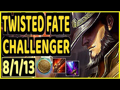 KLEPTOMANCY TWISTED FATE - NEMESIS -  vs CASSIOPEIA - 8/1/13 KDA MID CHALLENGER GAMEPLAY - EUW