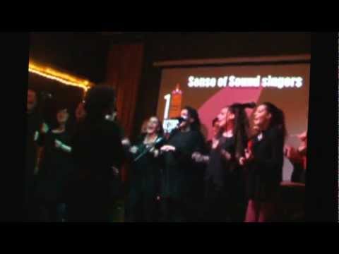 Sense of Sound Singers Perform @ The Brink, Liverpool (One Billion Rising, low resolution)