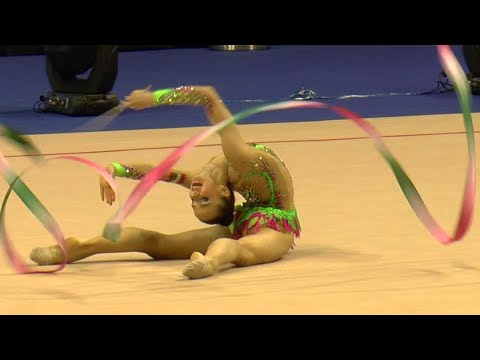 Sara Staykova, Bulgaria, Ribbon, Berlin Masters 2015 Qualification
