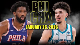 [검증마트]1월 27일 샬럿 호네츠 VS 필라델피아 세븐티식서스 하이라이트