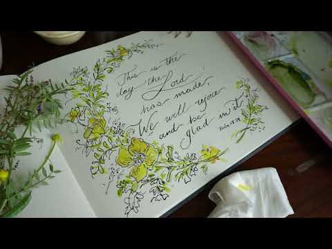 An Easter Message l Charles Spurgeon Devotion l Art & Scripture Journaling