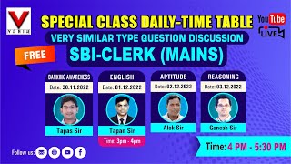 30th NOVEMBER || B A || SBI CLERK MAIN MEMORY BASED QUESTION DISCUSSION BY VANIK BEST FACULTY #vanik