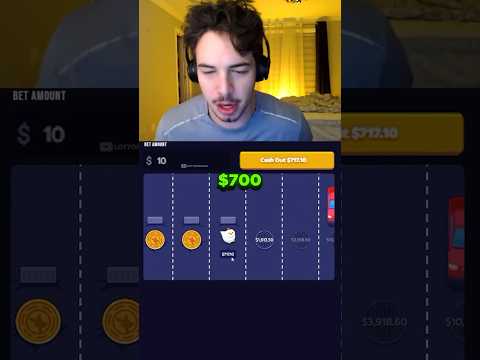 $10 to $31 MILLION CHICKEN CROSS GAME 🤯 #shorts #casino #gambling #trending