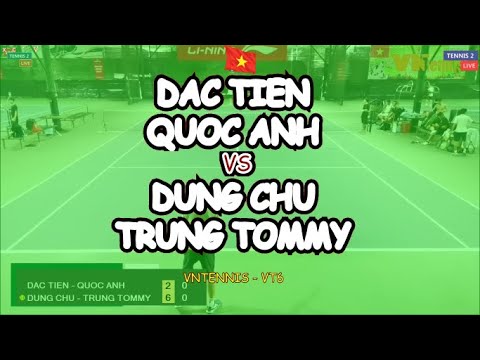 Dac Tien - Quoc Anh vs Dung Chu - Trung Tommy * Vntennis - Vt6