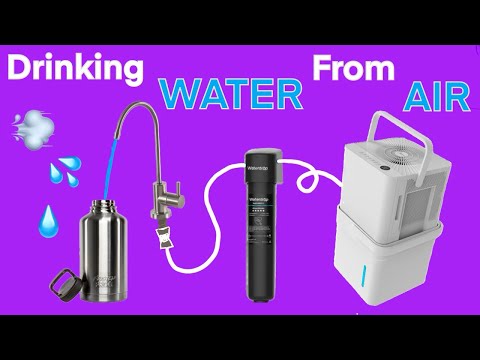 DIY Atmospheric Water Generator Creating clean drinking water from the air.