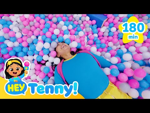 [ALL] 3 Hours of Playtime with Tenny | Nursery Rhymes | Educational Videos for Kids | Hey Tenny!