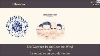 Rammstein - Album Herzeleid - Der Meister (subtitulos Español y Aleman)