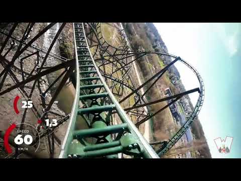[WALIBI BELGIUM] - KONDAA ( First On-ride vidéo POV )