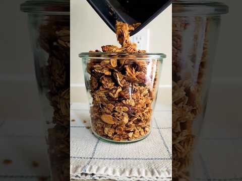 Easiest granola recipe ever: no bowl, no mid-bake stir