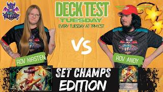 Deck Test Tuesday - Wilds Unknown [Week 8] - Prep for the Final Weekend of Set Champs!