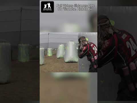 Semi Pro Paintball Action In The Rain With Todd Boyer!