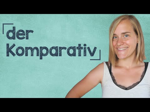 German Lesson (81) - Der Komparativ - A2