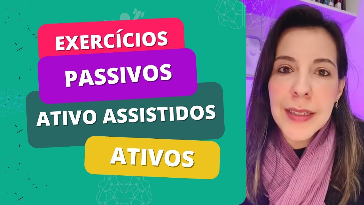 RESUMÃO: Exercícios passivos, ativos e ativoassistidos