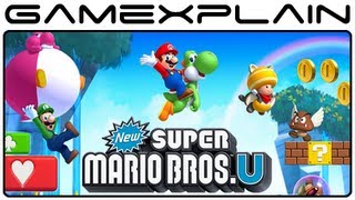 New Super Mario Bros. U Discussion - Video Preview E3 2012 (Wii U)