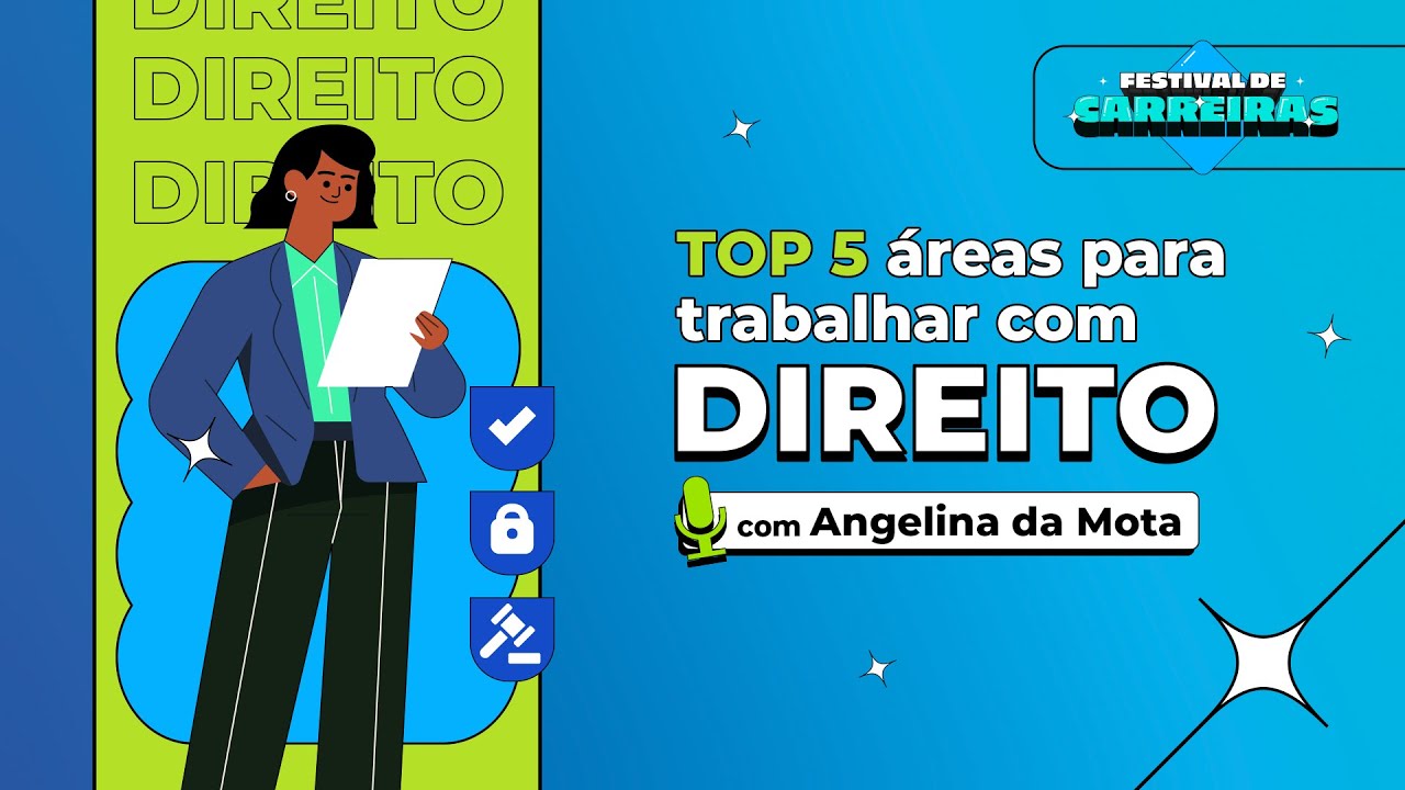 Top 5 áreas para atuar no Direito