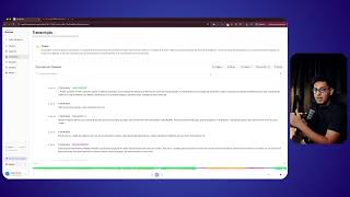 Como buscar e encontrar palavras chaves dentro da sua transcrição no FilmScribe