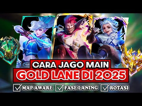 CARA JAGO MAIN GOLD LANE DI 2025❗ROTASI GOLD LANE META SEKARANG + LANING PHASE GOLD LANE❗MAKRO GOLD