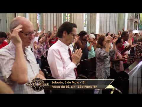 Santa Missa com o Pe. Eduardo na Catedral da Sé