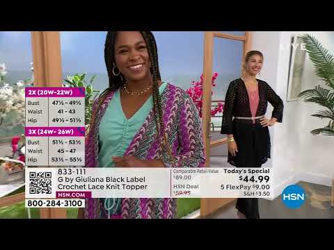 HSN | G by Giuliana Rancic Fashions Celebration 07.18.2023 - 01 AM