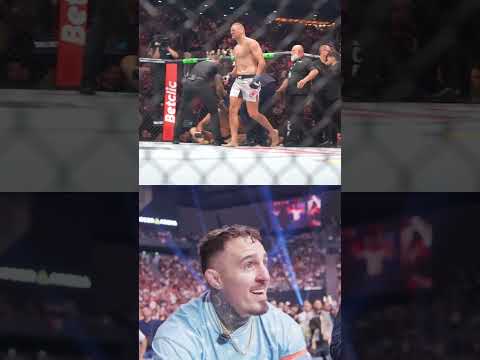 Heavyweight champ Tom Aspinall in tears after Ante Delija's victory! 🥺