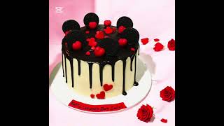 Romantic Love Cake Designs for Every Heart ❤️🍰 #LoveCake #CakeDesign #ValentineVibes #Baking