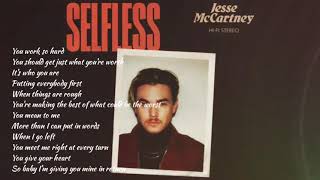 Jesse McCartney - Selfless Lyrics