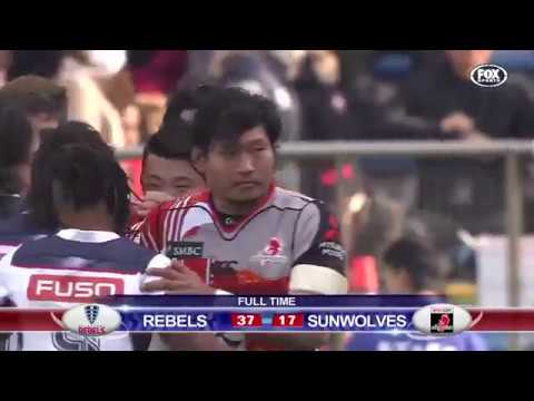 Rebels vs  Sunwolves Match Highlights