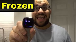 Fitbit Sense Frozen (Or Unresponsive)-Easiest Fix-Tutorial