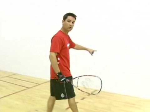 Hitting Corners in Racquetball