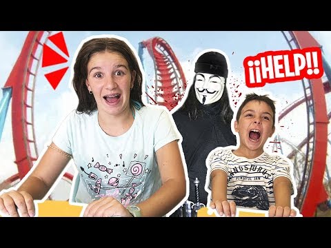 EL HACKER misterioso NOS SIGUE en el PARQUE DE ATRACCIONES 🎢TIVOLI