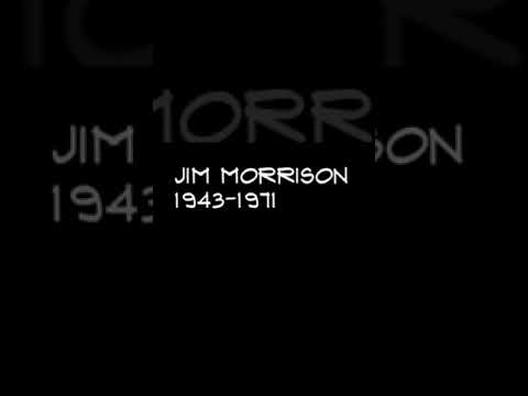 Jim Morrison (Cementerio del Père-Lachaise).