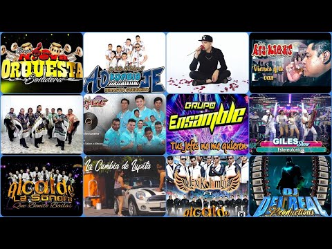 LA CUMBIA DE LOS FERROCARRILES MIX SONIDERA - DJ DEL REAL d[-.-]b