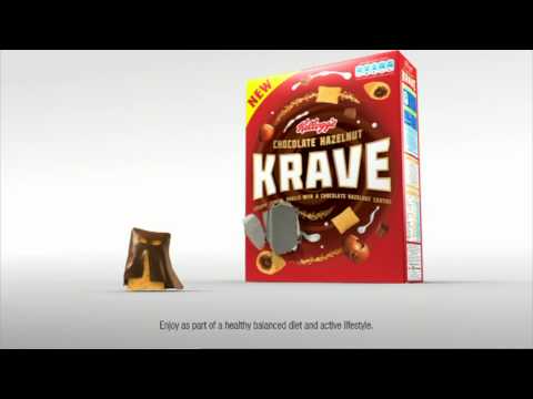Krave: A new breed of cereal is unleashed. Caped Crusader TV Ad.