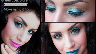 - TUTORIAL N.5 - GREEN EYES WATER MAKE UP DIFFERENT MULAC