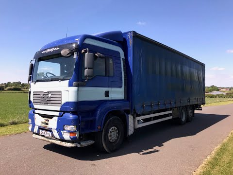 MAN TGA 26.314 CURTAINSIDER 6X2 DK06PXS