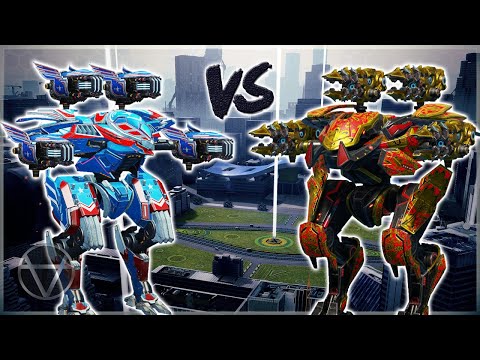 [WR] 🔥 Ivory SCOURGE VS Freedom SKADI Fafnir – Mk3 Comparison | War Robots