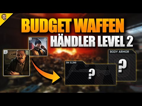 Bestes Budget Gear und Waffen bei Händler / Trader Level 2 in Tarkov!