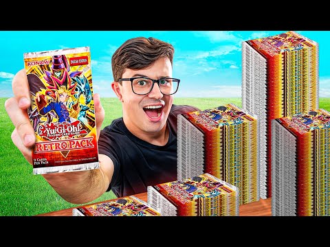 ABRINDO 100 PACOTINHOS DE YU-GI-OH!