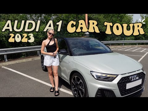 CAR TOUR || Audi A1 Black Edition 2023 dew silver