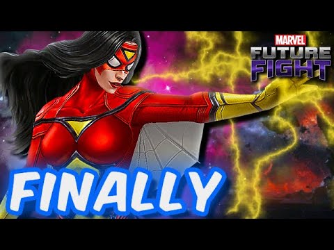 SPIDER-WOMAN FIRST LOOK!! SPIDER-VERSE SYNERGY - Marvel Future Fight