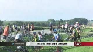 RAGBRAI Troops Head East