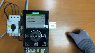 Reset to Factory Settings via Intelligent Operator Panel (IOP-2) on SIEMENS SINAMICS G120