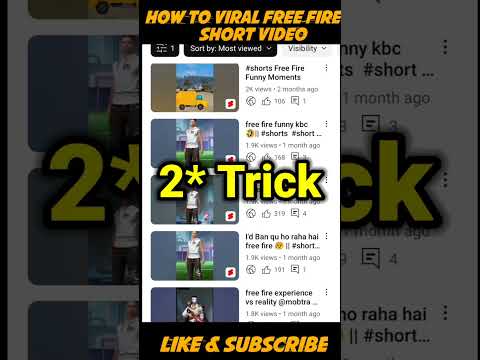 Free Fire Short Video Viral Kese Kare || How To Viral Free Fire Short Video #shorts #freefireshorts