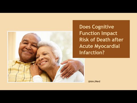 Does Cognitive Function Impact Risk of Death after Heart Attack?