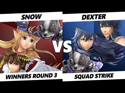 Launch SSBU - INC | Snow VS Dexter - Smash Ultimate Squad Strike WR3