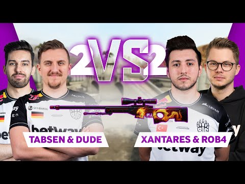 BIG 2vs2  CS:GO AWP | ft. tabseN, DuDe, XANTARES & Rob4