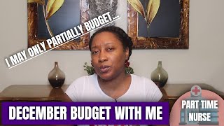 DECEMBER 2021 BUDGET WITH ME: Not sure if I'm gonna FULLY budget again yet |  KeAmber Vaughn