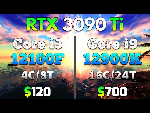 i3 12100F vs i9 12900K | RTX 3090 Ti | Do You Really Need Expensive CPU for 1440p and 4K Gaming