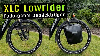 XLC Lowrider Federgabel Gepäcktaschenhalter | Review